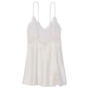 New VS Lace Top Satin Slip